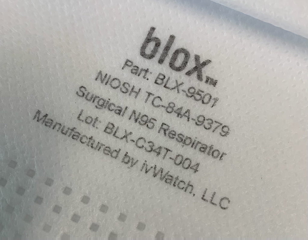 blox N95 (part BLX-9501, medical use) - BloxDirect.com
